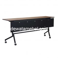 Meeting Table - Multimo Flexy 180 Tutup Plat / Light Brown